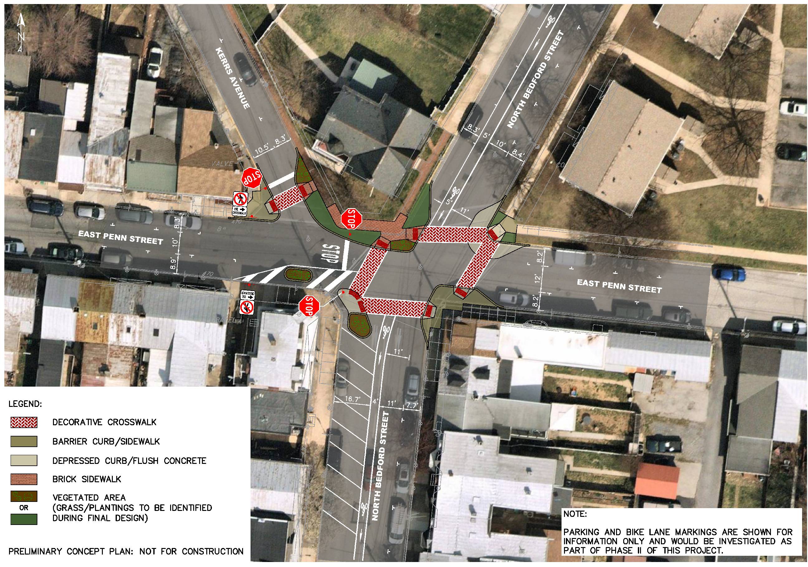 01-Bedford Street Traffic Calming Concept Plan - Copy
